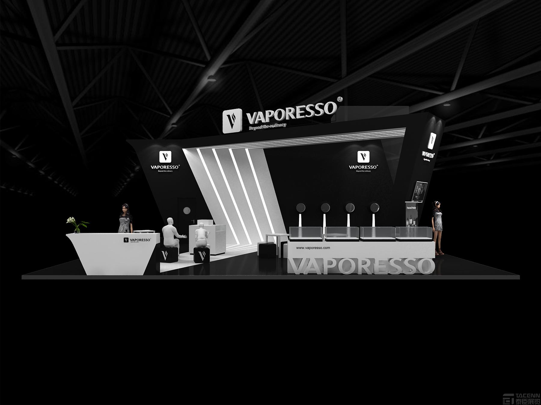 vaporesso電子煙展臺設(shè)計方案